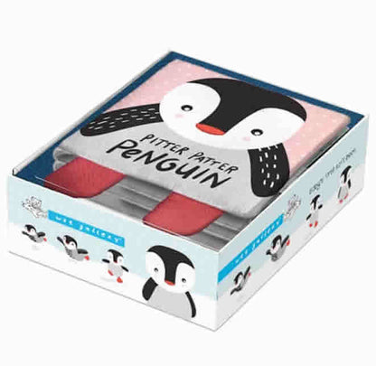 Wee Gallery Baby's First Soft Book - Pitter Patter Penguin - 9781682970515