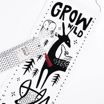 Wee Gallery Canvas Growth Chart - Woodland - WG371