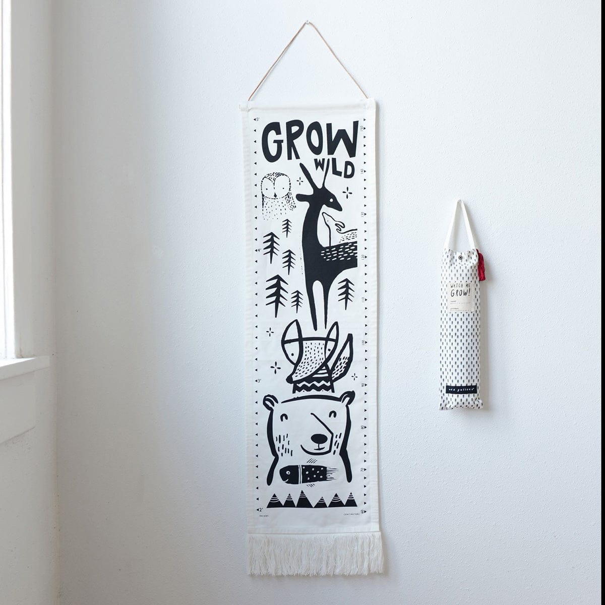 Wee Gallery Canvas Growth Chart - Woodland - WG371