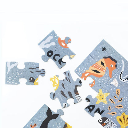 Wee Gallery Floor Puzzle - Ocean Life - WG172
