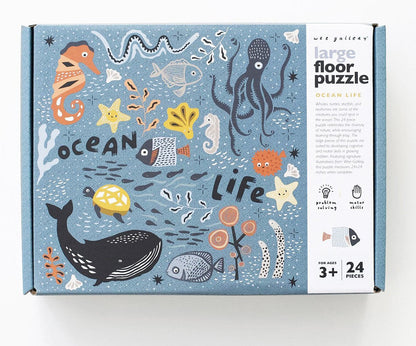Wee Gallery Floor Puzzle - Ocean Life - WG172