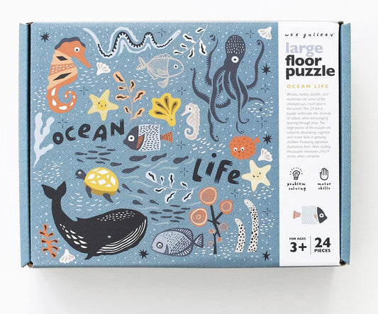 Wee Gallery Floor Puzzle - Ocean Life - WG172