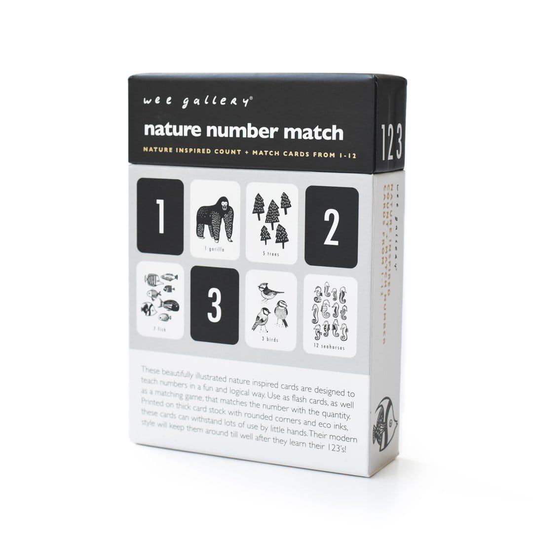 Wee Gallery Number Cards - Nature - WG126
