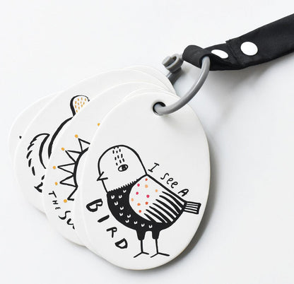 Wee Gallery Stroller Cards - I See on a Walk - wg251