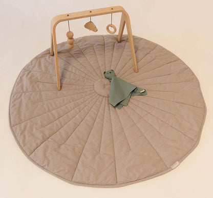 WildBird Linen Quilted Playmat - Desert Lark / Acadian - BP-CPM-DesertLark