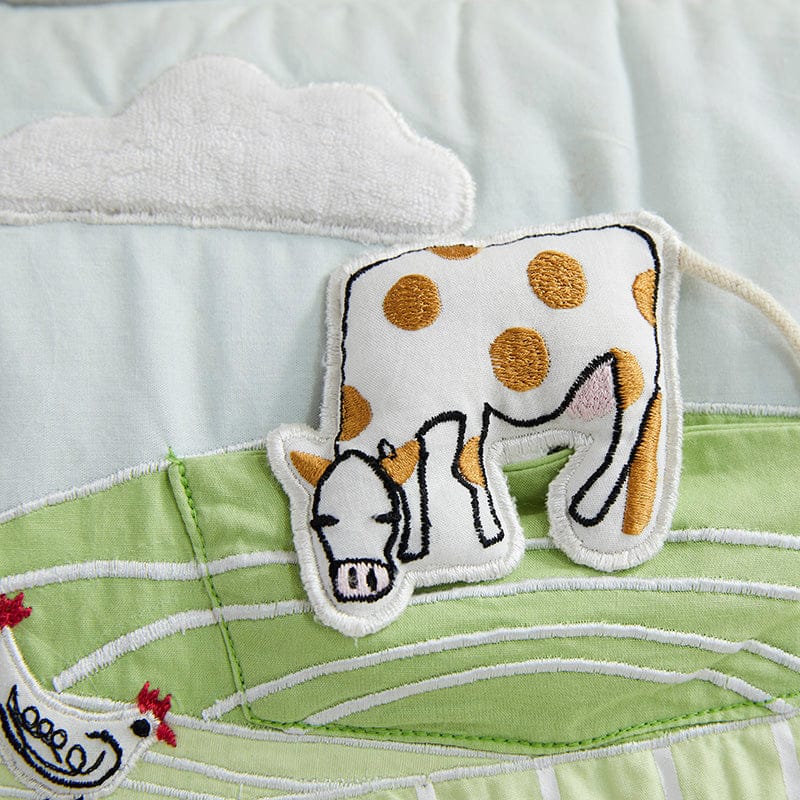 Wonder & Wise Farm Activity Tummy Time Toy Wedge - 1100800110