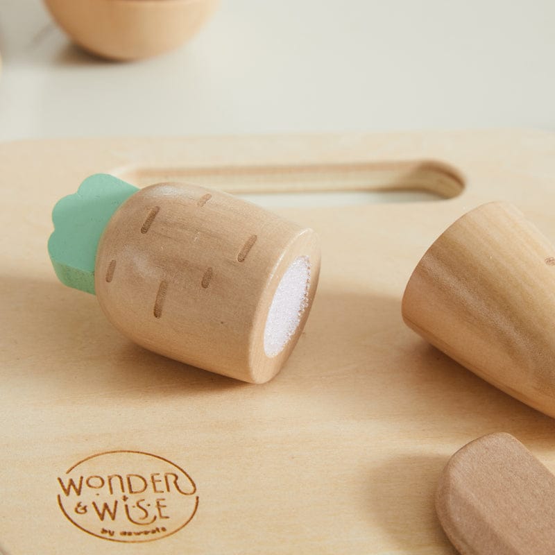 Wonder & Wise Table It Fruit & Veggies Set - 1012603810