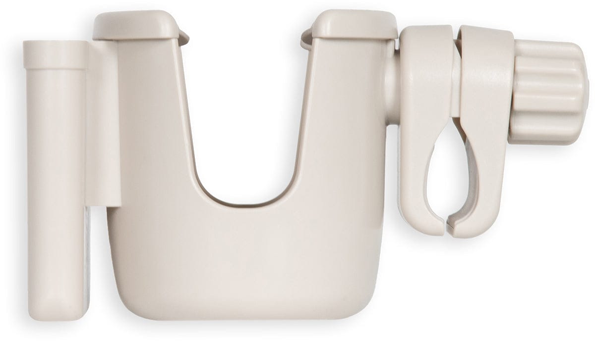 WonderFold 2-In-1 Cup & Phone Holder - Beige (fits all wagons) - WCPH-BG
