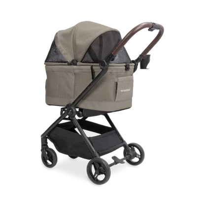 WonderFold Bella Pet Stroller - Dune - P20-BRN