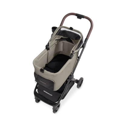WonderFold Bella Pet Stroller - Dune - P20-BRN