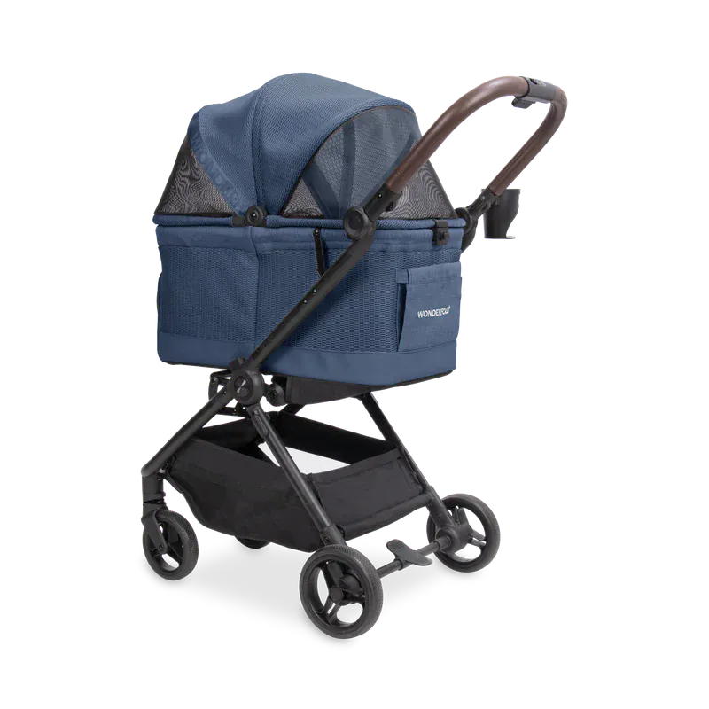 WonderFold Bella Pet Stroller - Harbor - P20-BLU
