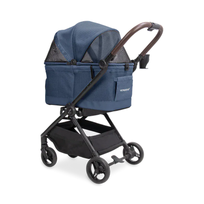 WonderFold Bella Pet Stroller - Harbor - P20-BLU