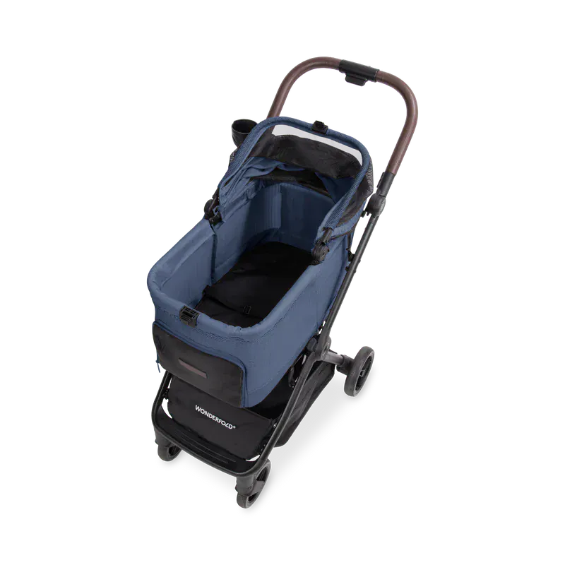 WonderFold Bella Pet Stroller - Harbor - P20-BLU