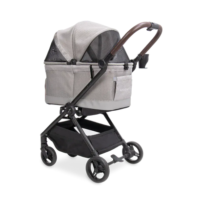 WonderFold Bella Pet Stroller - Light Gray - P20-GRY