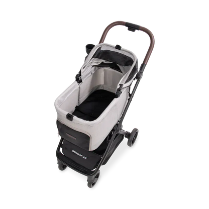 WonderFold Bella Pet Stroller - Light Gray - P20-GRY