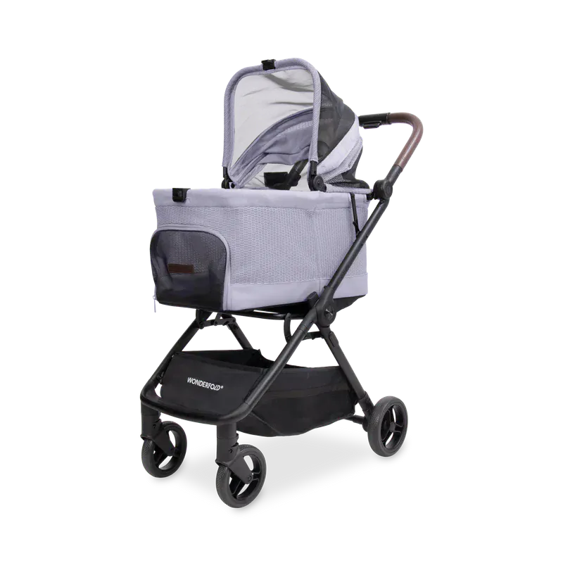 WonderFold Bella Pet Stroller - Lilac - P20-PUR