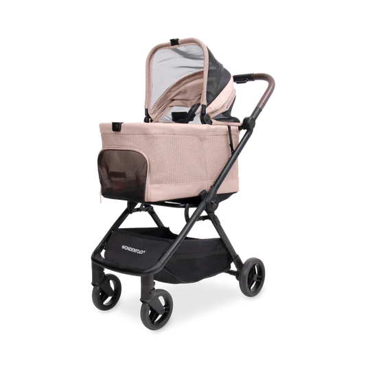 WonderFold Bella Pet Stroller - Rose - P20-PK