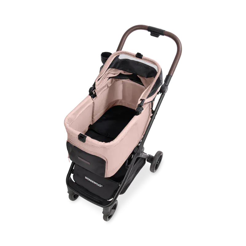 WonderFold Bella Pet Stroller - Rose - P20-PK