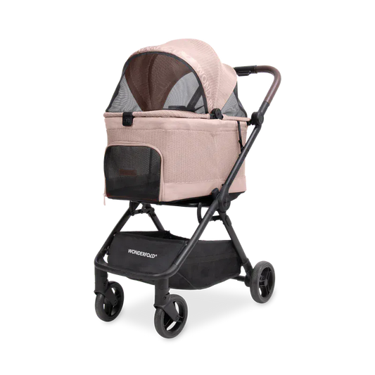 WonderFold Bella Pet Stroller - Rose - P20-PK