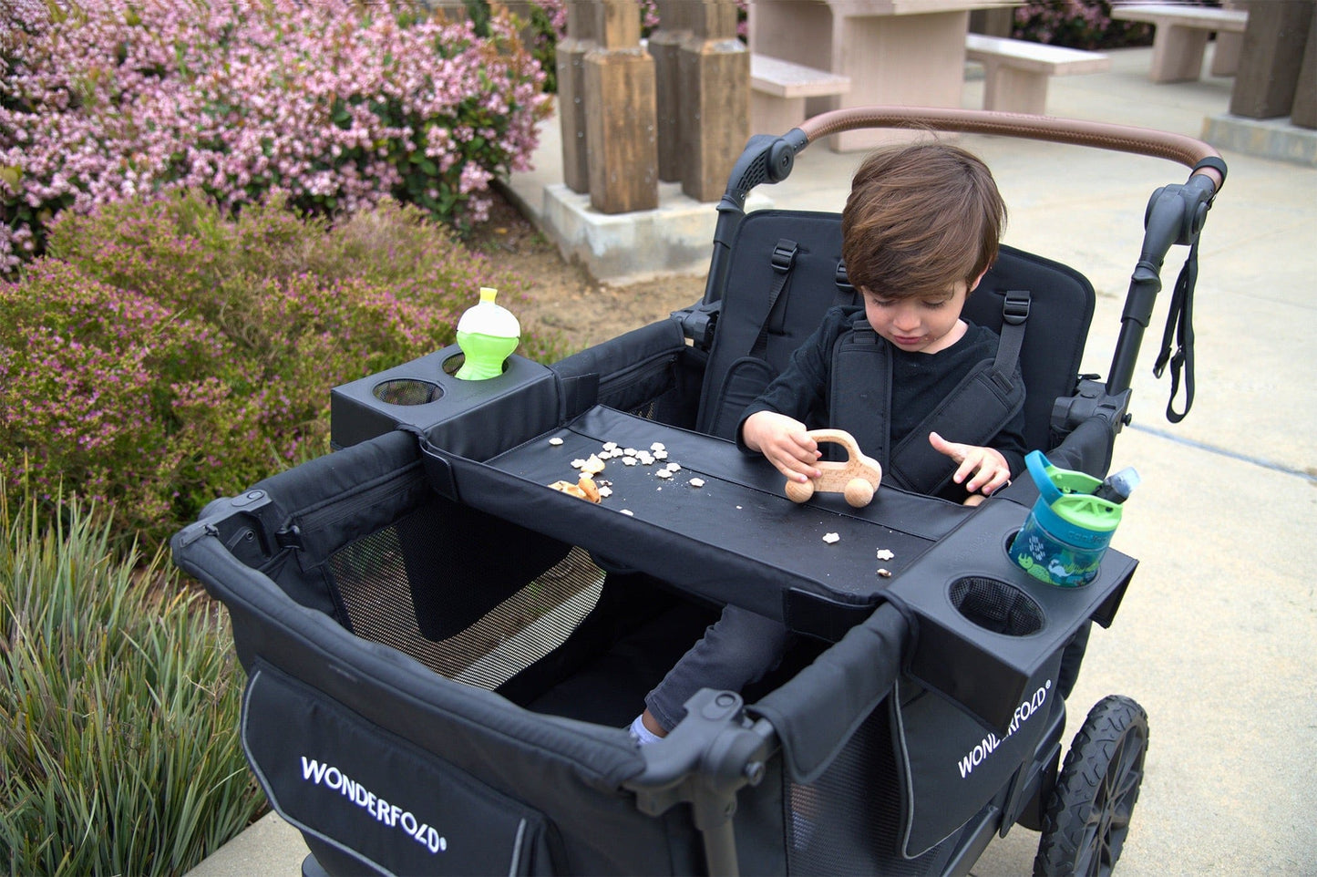 WonderFold L4 Flex Snack Tray - LFLXST04-BLK