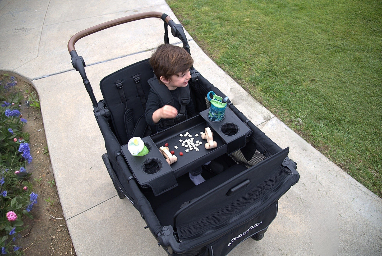 WonderFold L4 Flex Snack Tray - LFLXST04-BLK