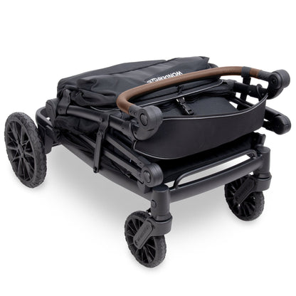 WonderFold L4 Quad (4 Seater) Stroller Wagon - Black - L4-BLK