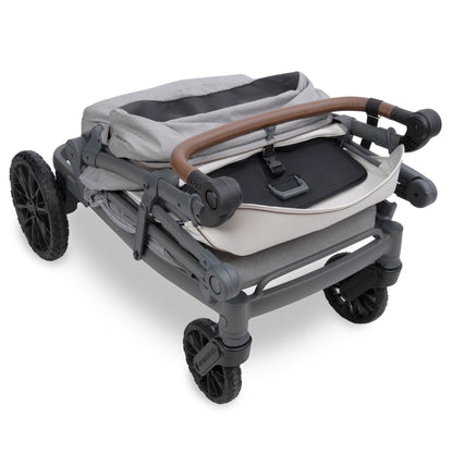 WonderFold L4 Quad (4 Seater) Stroller Wagon - Gray - L4-GRY