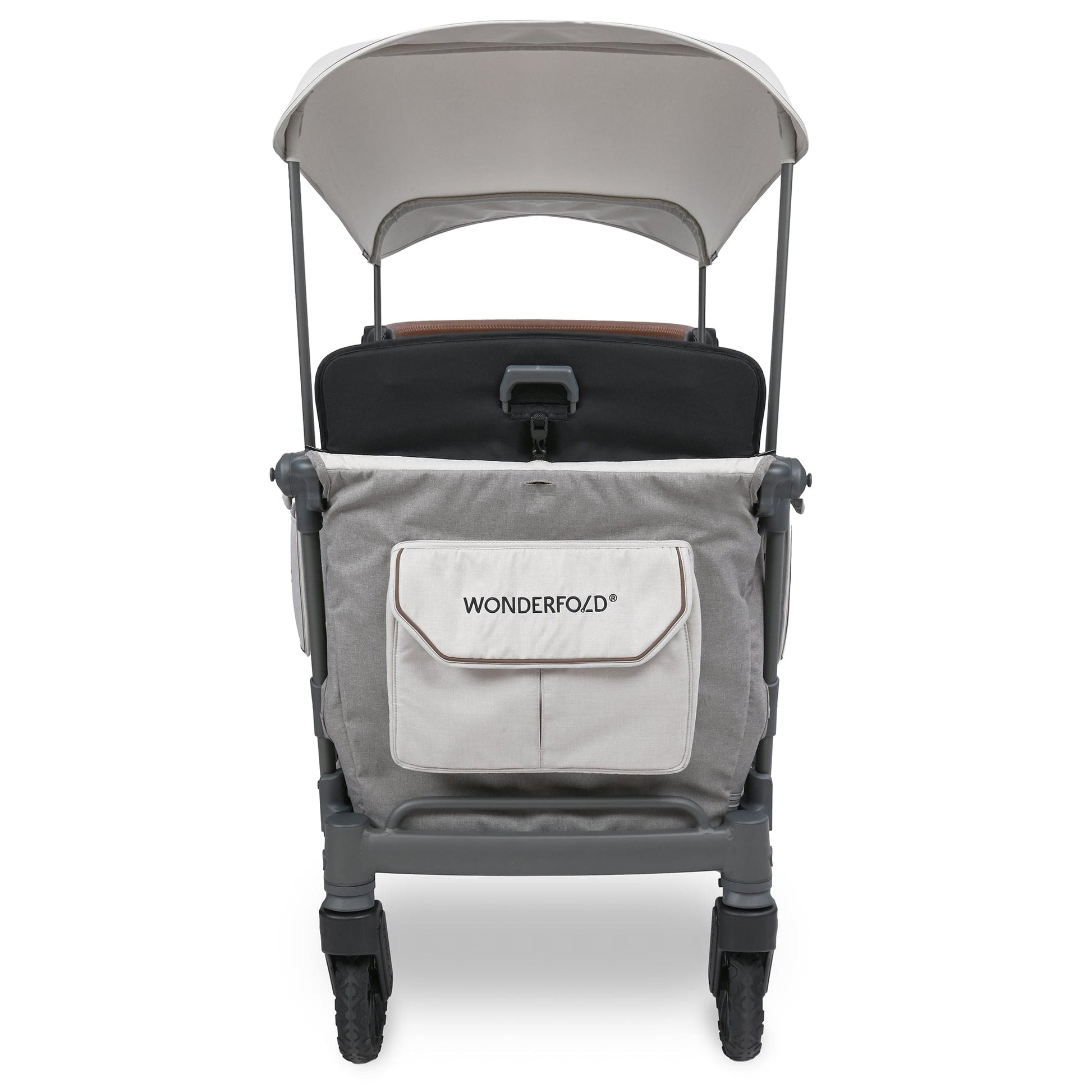 WonderFold L4 Quad (4 Seater) Stroller Wagon - Gray - L4-GRY