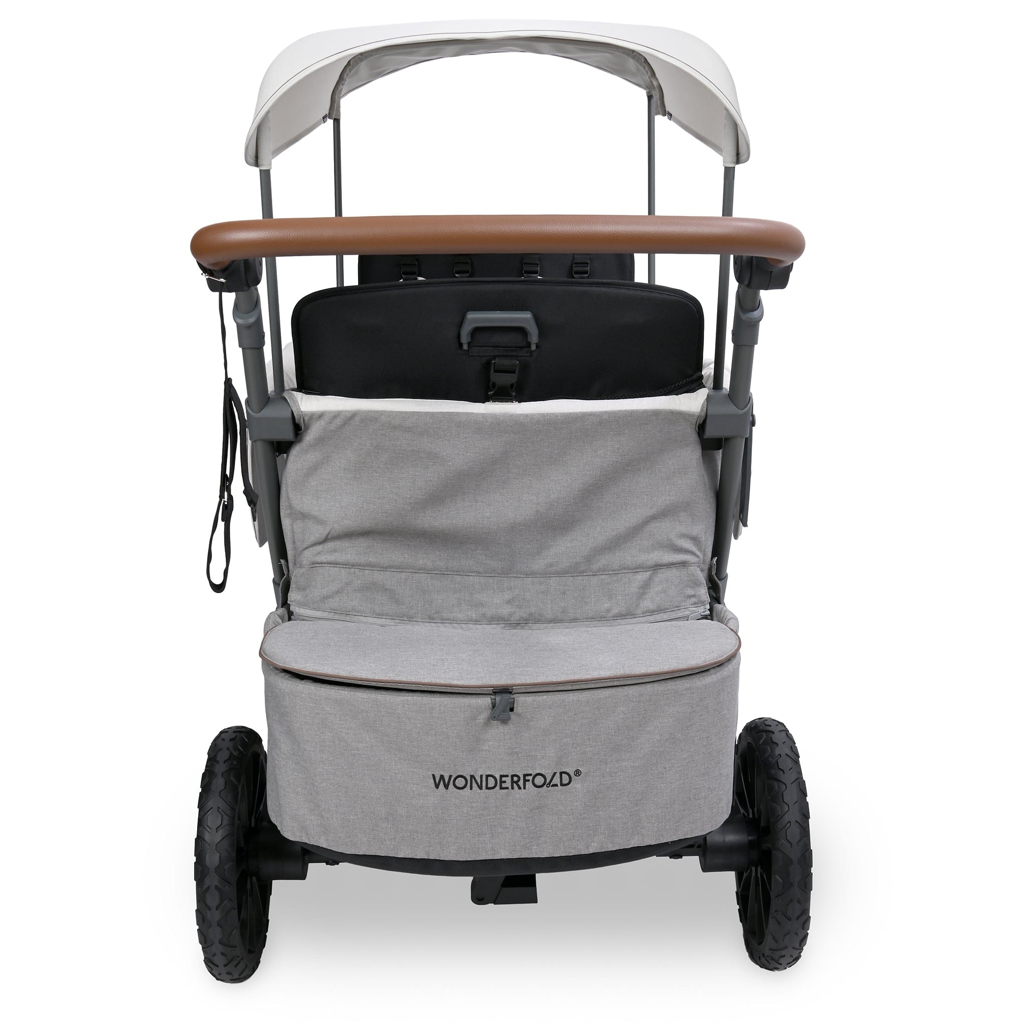 WonderFold L4 Quad (4 Seater) Stroller Wagon - Gray – Albee Baby