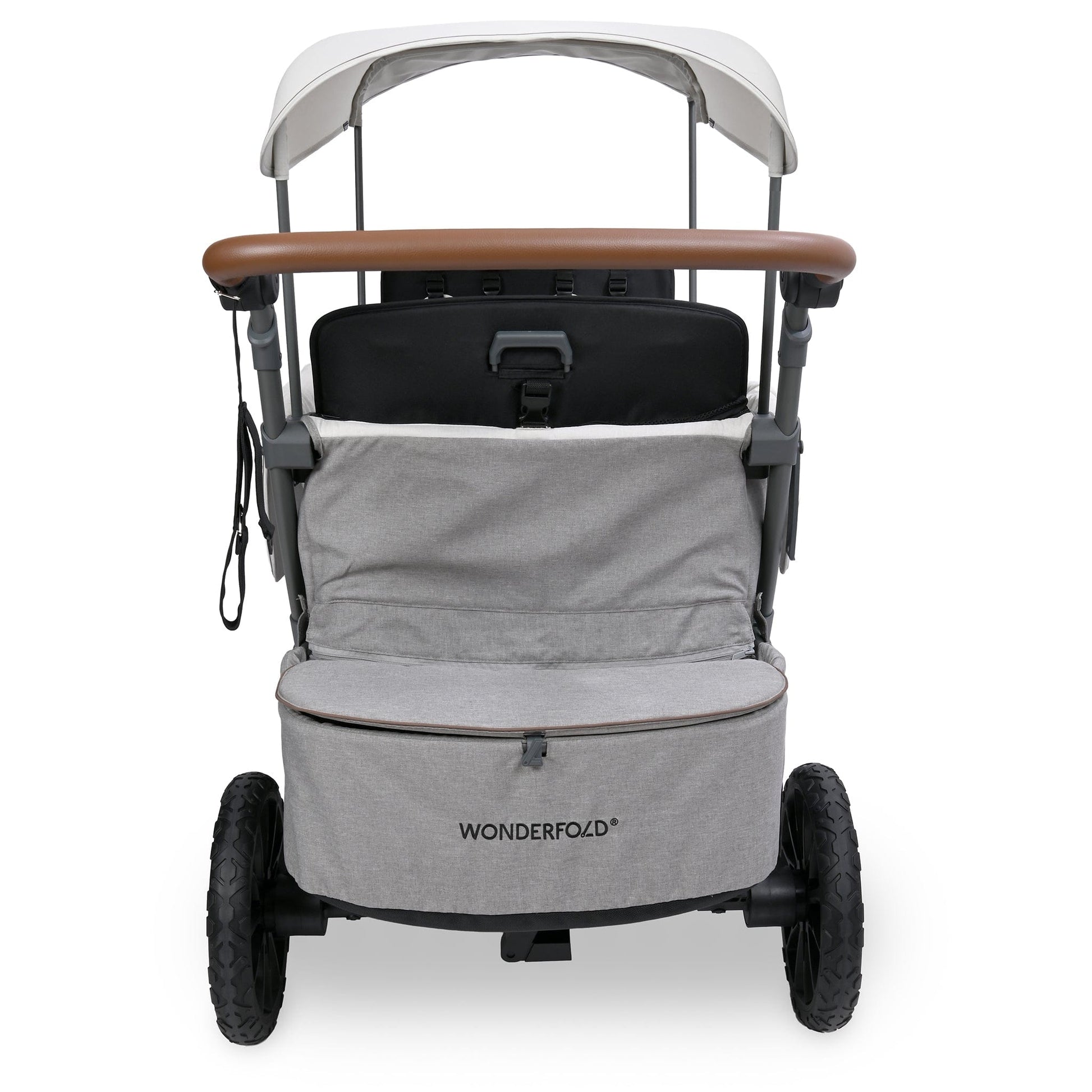 WonderFold L4 Quad (4 Seater) Stroller Wagon - Gray - L4-GRY