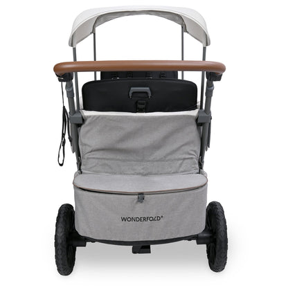 WonderFold L4 Quad (4 Seater) Stroller Wagon - Gray - L4-GRY