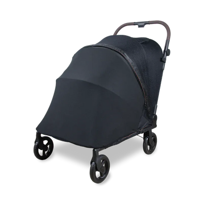 WonderFold Large Hudson Pet Stroller - Graphite Black - PFL-BLK