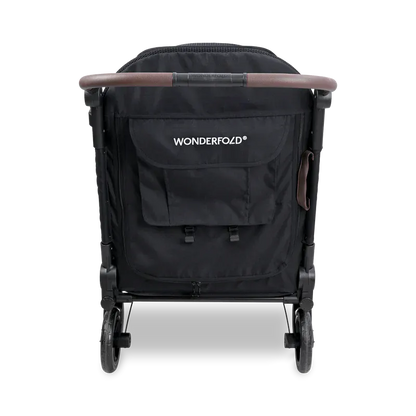 WonderFold Large Hudson Pet Stroller - Graphite Black - PFL-BLK