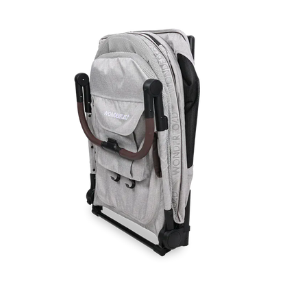WonderFold Large Hudson Pet Stroller - Light Gray - PFL-GRY