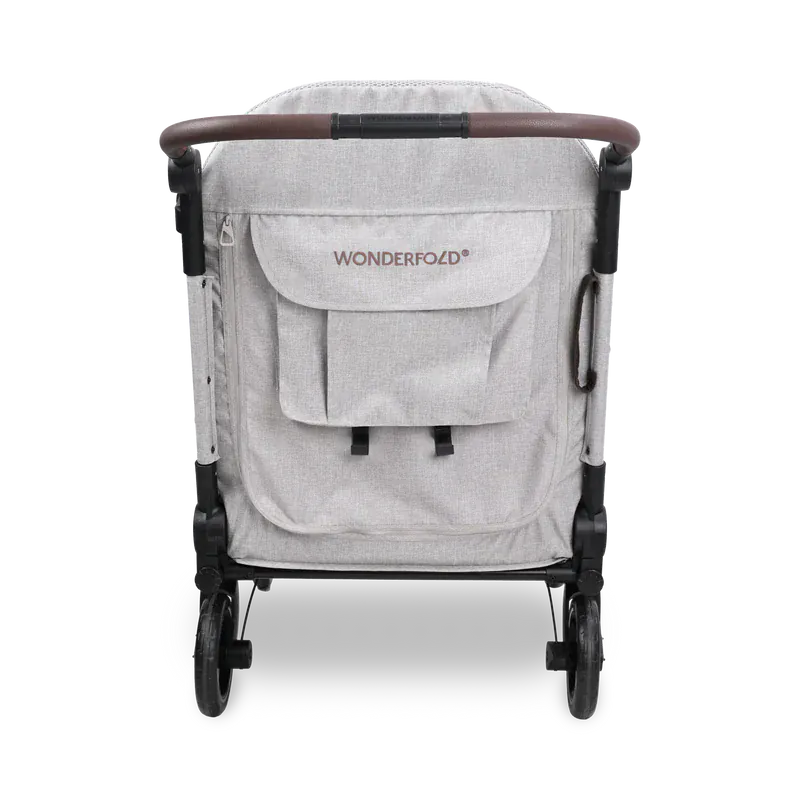 WonderFold Large Hudson Pet Stroller - Light Gray - PFL-GRY