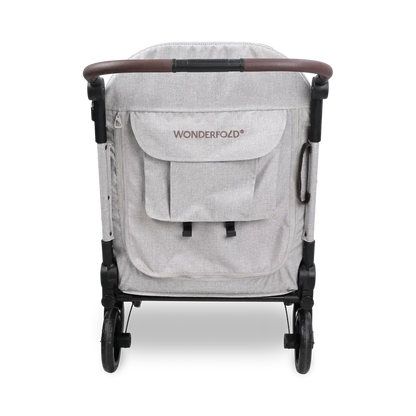 WonderFold Large Hudson Pet Stroller - Light Gray - PFL-GRY