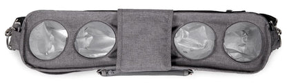 WonderFold Large Parent Console with 4 Insulated Cup Holders - Gray - PC04-GRY