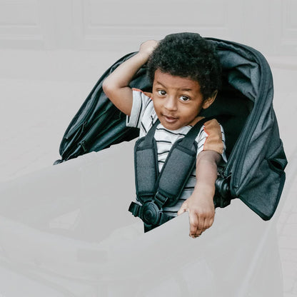 Wonderfold M1 Series (1 Seater) Stroller Wagon - Volcanic Black - M1-BLK