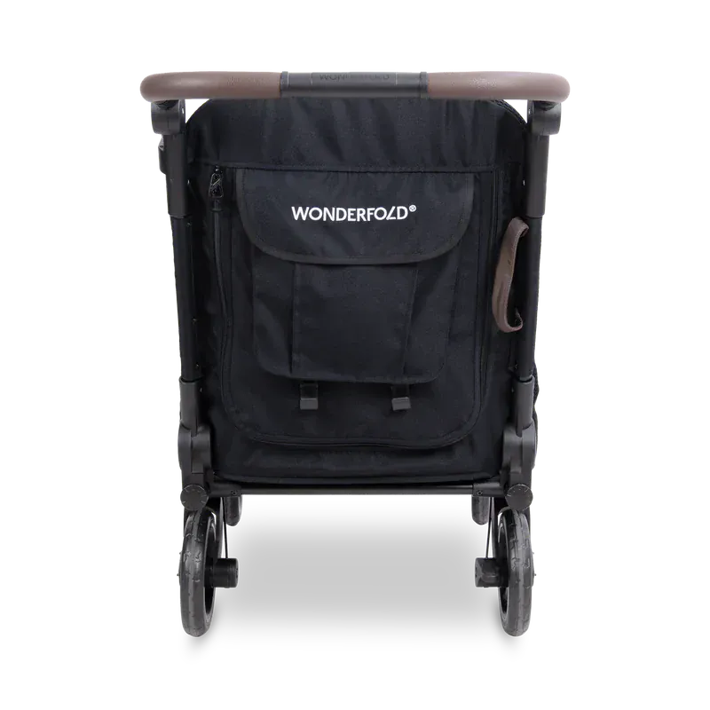 WonderFold Medium Hudson Pet Stroller - Graphite Black - PFM-BLK