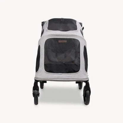 WonderFold Medium Hudson Pet Stroller - Light Gray - PFM-GRY