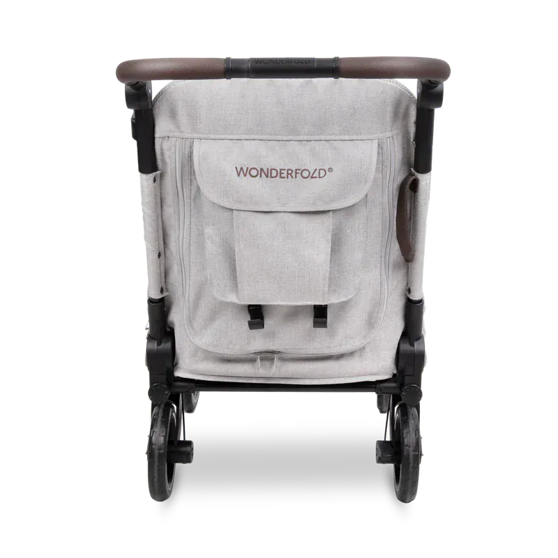 WonderFold Medium Hudson Pet Stroller - Light Gray - PFM-GRY