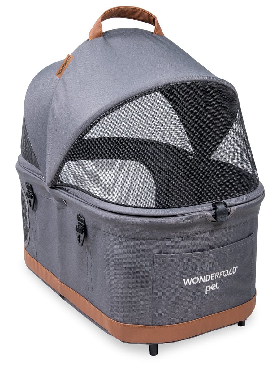 WonderFold P2 Pet Stroller - Graphite Gray - P2-GRY