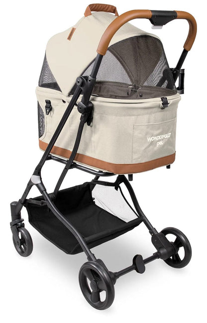 WonderFold P2 Pet Stroller - Graphite Gray - P2-GRY