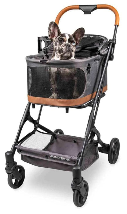 WonderFold P2 Pet Stroller - Graphite Gray - P2-GRY