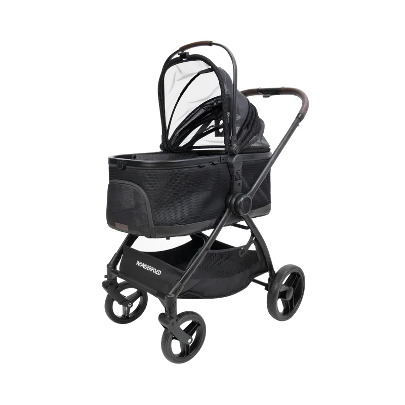WonderFold P3 Buddy Pet Stroller - P3-BLK