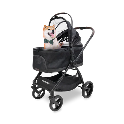 WonderFold P3 Buddy Pet Stroller - P3-BLK