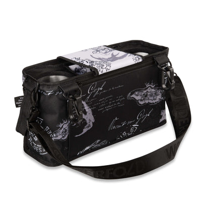 WonderFold Small Parent Console With 2 Insulated Cup Holders - Van Gogh Sketches - PC02-VGSK