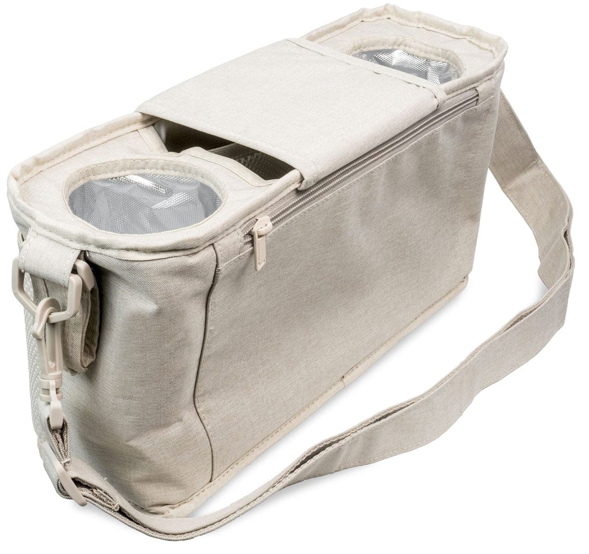 Wonderfold Console Genitore Con Portabicchieri Isolati - Per Carri E Passeggini - Borsa Rimovibile