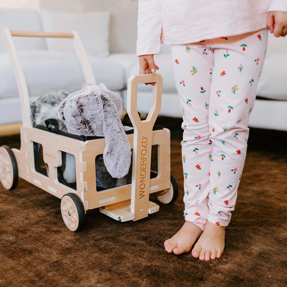 Wonderfold Step By Step Wagon Walker - WTSBS-TAN