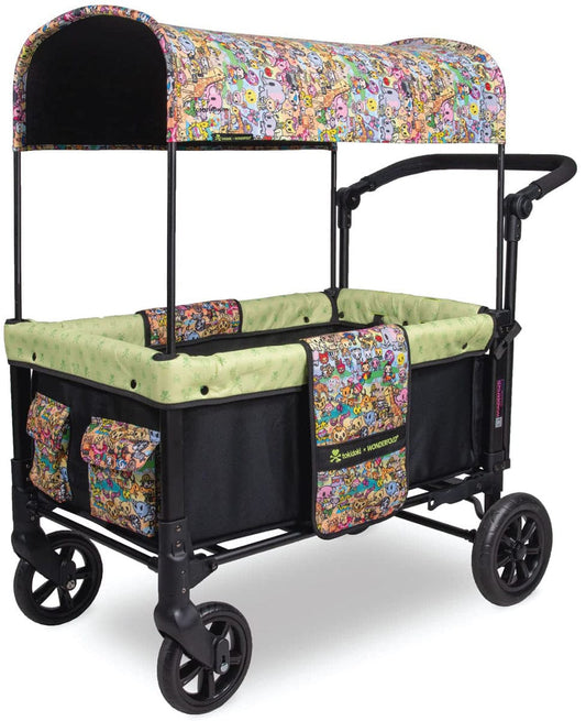 WonderFold W1 Stroller Wagon - Tokidoki Animalini - W1OG-TOKIAN